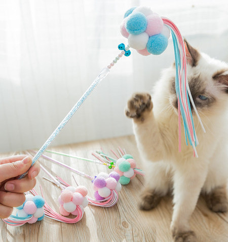 Mačka igračka štap za pecanje - nekoliko modela