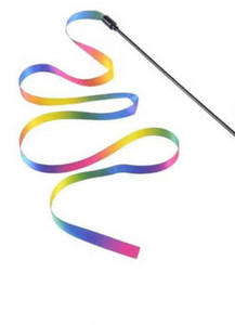 Jucărie pentru pisici cu pene și clopot