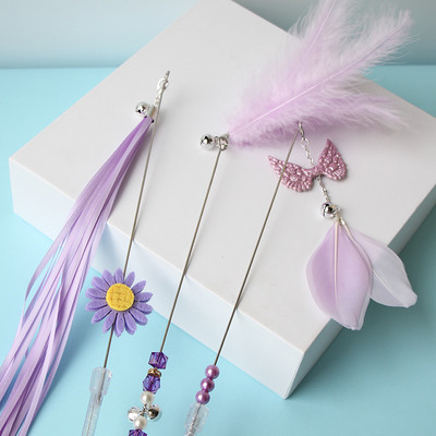 Undiță de pescuit jucărie cu pisici - mai multe modele