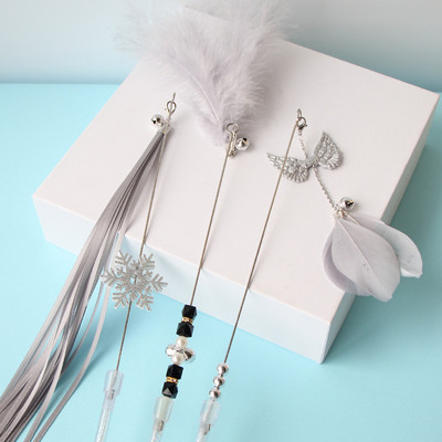 Undiță de pescuit jucărie cu pisici - mai multe modele