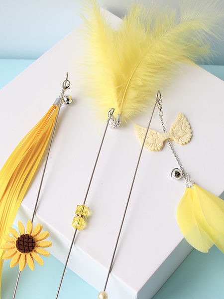 Undiță de pescuit jucărie cu pisici - mai multe modele