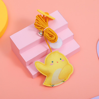 Πολύχρωμο μενταγιόν γάτας κατάλληλο για παιχνίδι