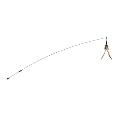 Καλάμι για παιχνίδι γάτας με διαφορετικά μενταγιόν