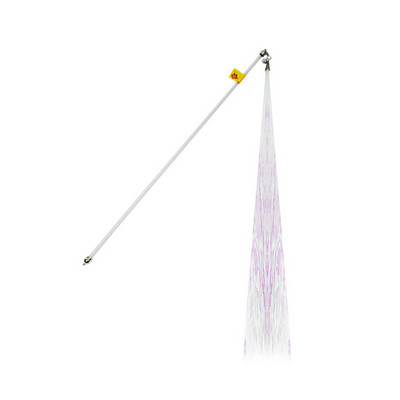 Jucărie pisică cu franjuri strălucitor - trei culori