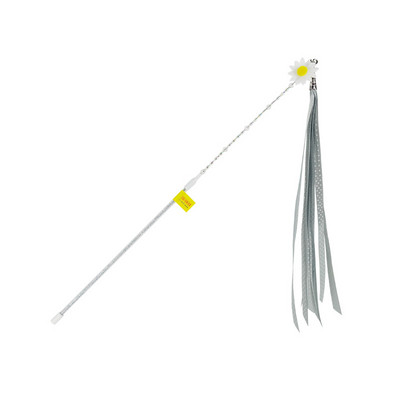 Jucărie pentru pisici tijă telescopică cu pandantiv