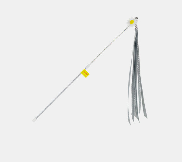 Jucărie pentru pisici tijă telescopică cu pandantiv