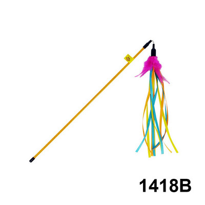 Mačka igračka štap sa trakom - više boja
