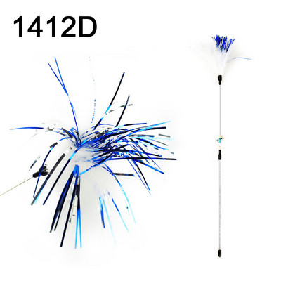 Kassi mängupulk sulgedega