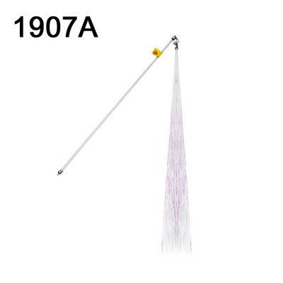 Kassi mängupulk sulgedega