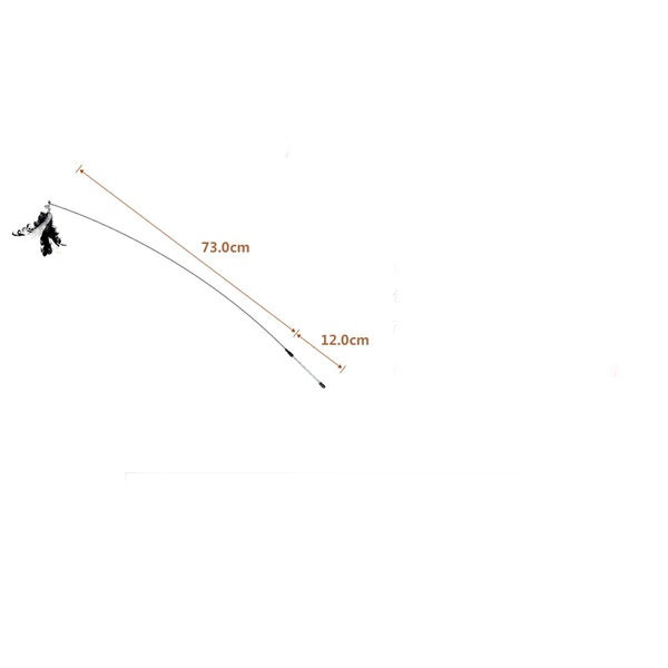 Erinevate ripatsidega mänguasi kassidele