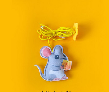 Σχοινί παιχνιδιών με μενταγιόν - για γάτες