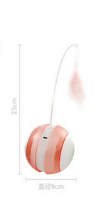 Minge automată de jucărie pentru pisici