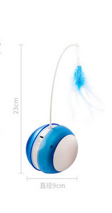 Minge automată de jucărie pentru pisici