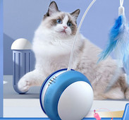 Minge automată de jucărie pentru pisici