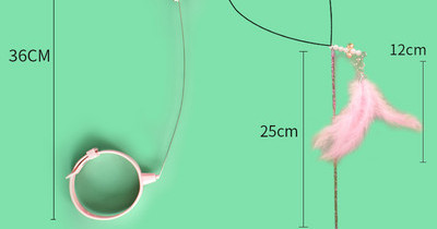 Tija pisica cu pene mai multe modele