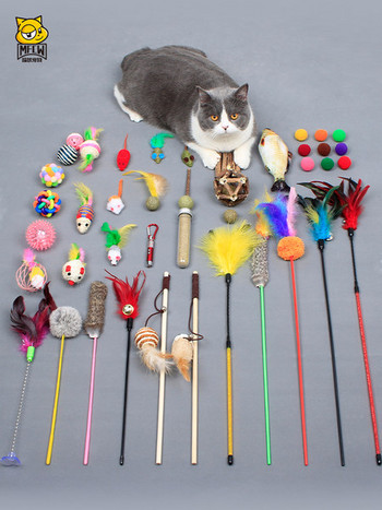 Καλάμι ψαρέματος τύπου παιχνίδι γάτας - διαφορετικά μοντέλα
