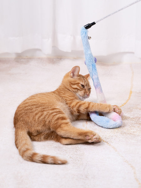 Mačka igračka štap za pecanje