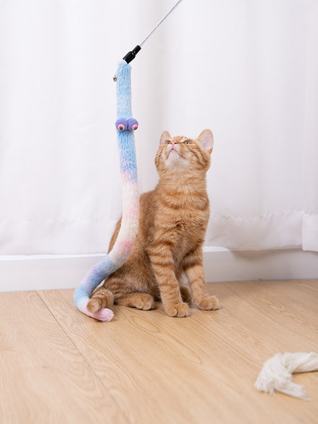 Mačka igračka štap za pecanje