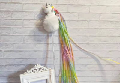 Jucărie pentru pisici unicorn