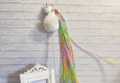 Jucărie pentru pisici unicorn