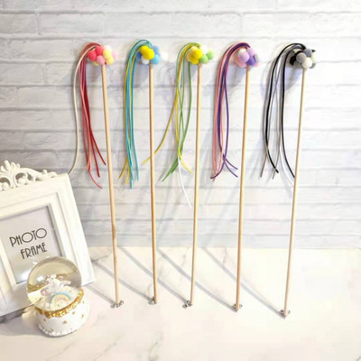 Jucărie cu undiță cu pisică - două modele