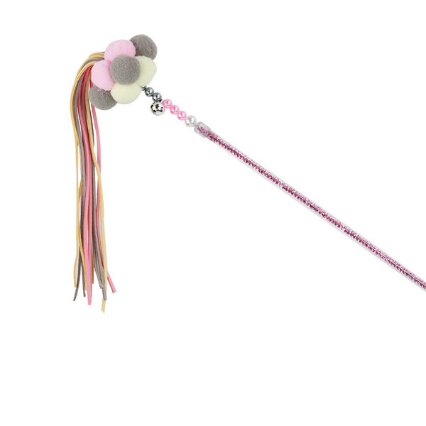 Καλάμι ψαρέματος παιχνίδι γάτας σε δύο μοντέλα