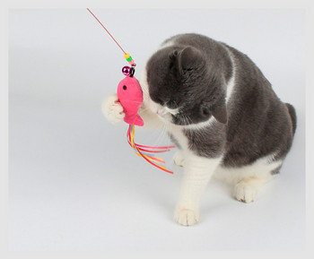 Котешка играчка въдица с различни висулки