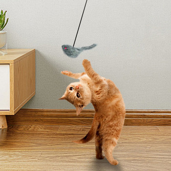 Κρεμαστό παιχνίδι γάτας με ελαστικό σχοινί
