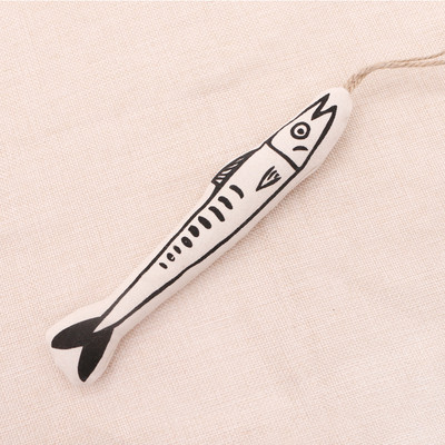 Funie de jucarie cu pandantiv de peste