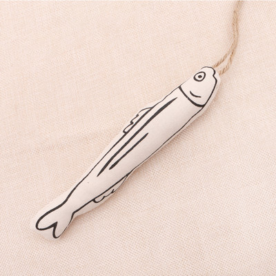 Funie de jucarie cu pandantiv de peste