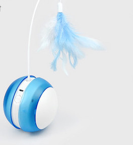 Elektriline sulgedega kassimänguasi