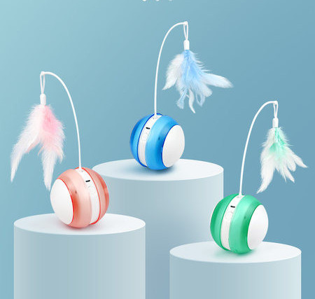 Elektriline sulgedega kassimänguasi