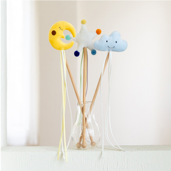 Jucărie cu undiță cu pisică - trei modele