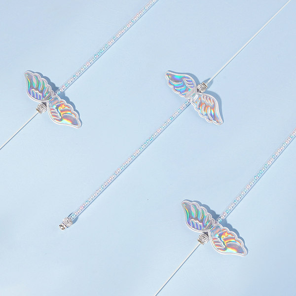 Băț de jucărie cu clopoțel și pene potrivite pentru pisoi