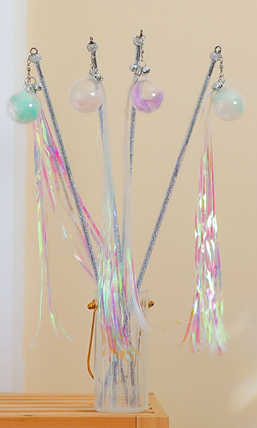 Διαφορετικά μοντέλα παιχνιδιών καλάμι ψαρέματος για γάτες