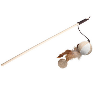 Καλάμι ψαρέματος με διαφορετικά μενταγιόν - για γάτες