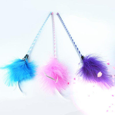 Καλάμι ψαρέματος με διαφορετικά μενταγιόν - για γάτες