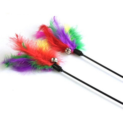 Καλάμι ψαρέματος με διαφορετικά μενταγιόν - για γάτες