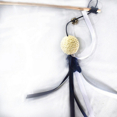 Καλάμι ψαρέματος με διαφορετικά μενταγιόν - για γάτες