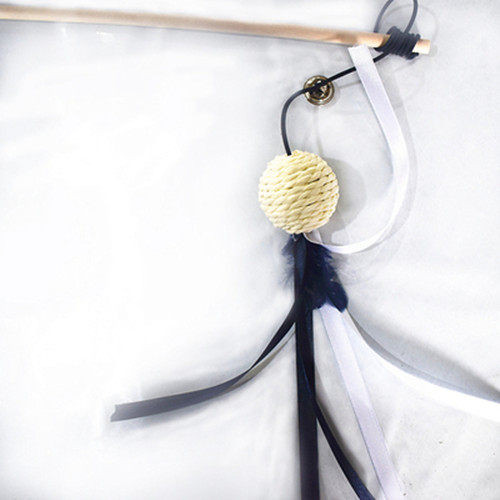 Καλάμι ψαρέματος με διαφορετικά μενταγιόν - για γάτες