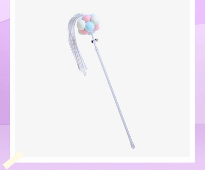 Undiță jucărie pisică - set de 1,3 sau 6 bucăți