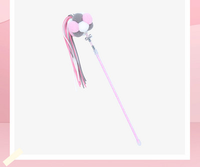 Undiță jucărie pisică - set de 1,3 sau 6 bucăți