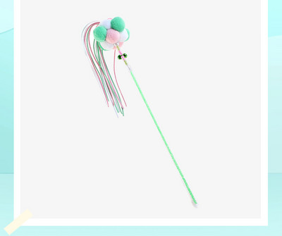 Undiță jucărie pisică - set de 1,3 sau 6 bucăți