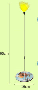 Dugi mačji štap za pecanje s lopticom