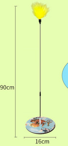 Dugi mačji štap za pecanje s lopticom