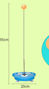 Dugi mačji štap za pecanje s lopticom