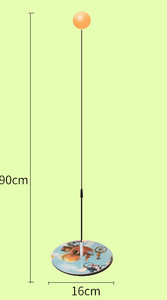 Dugi mačji štap za pecanje s lopticom