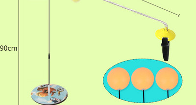 Dugi mačji štap za pecanje s lopticom