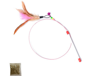 Παιχνίδι γάτας με φτερά - διαφορετικά χρώματα