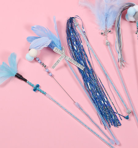 Kaķu stieņa rotaļlieta